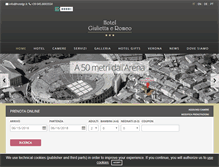 Tablet Screenshot of giuliettaeromeo.it